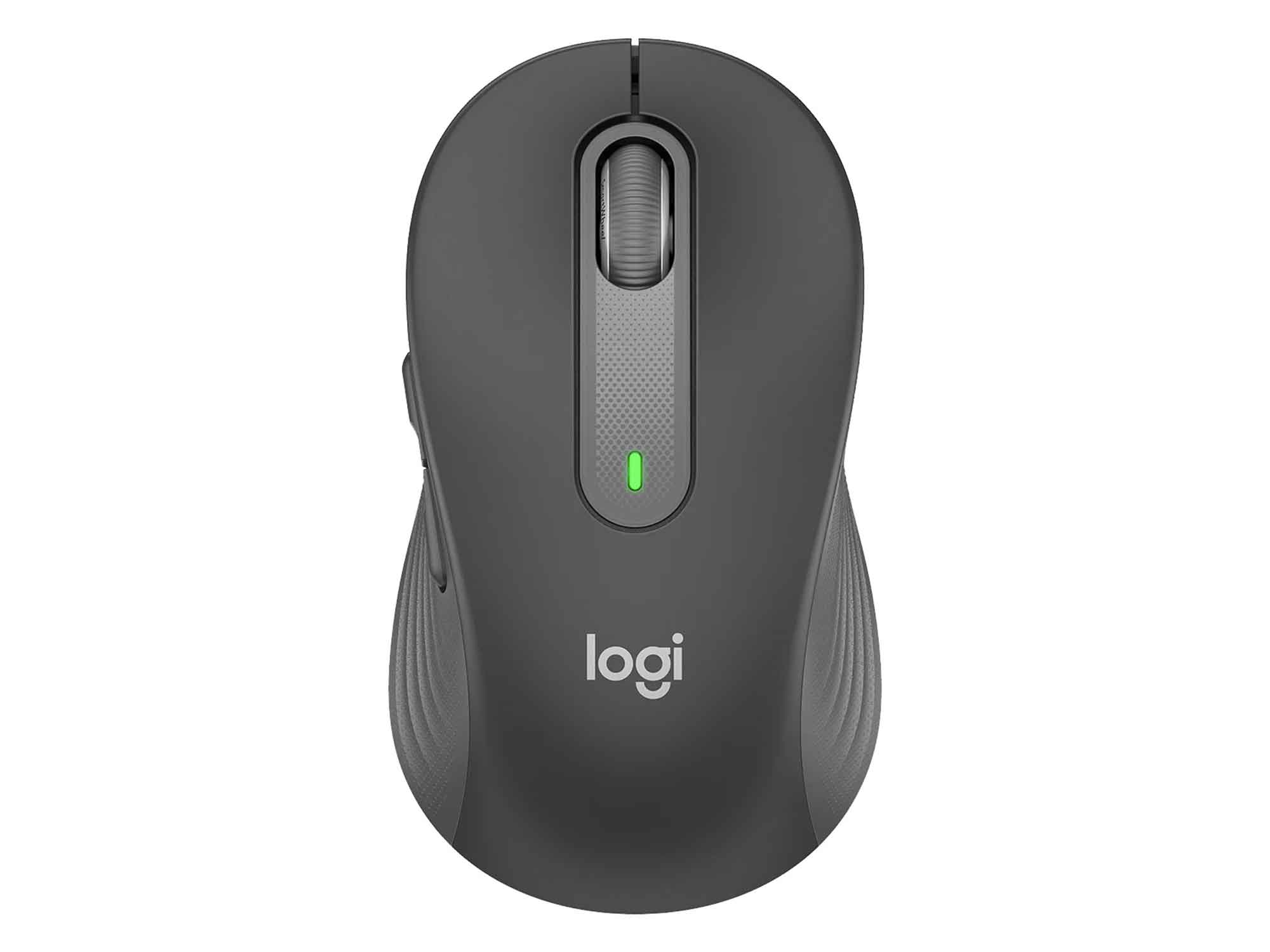 компьютерные мыши logitech m650l signature wireless/bluetooth (graphite ...